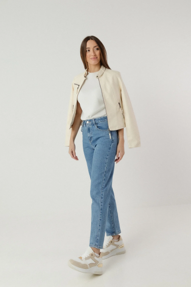 CAZADORA TRASTE - BEIGE