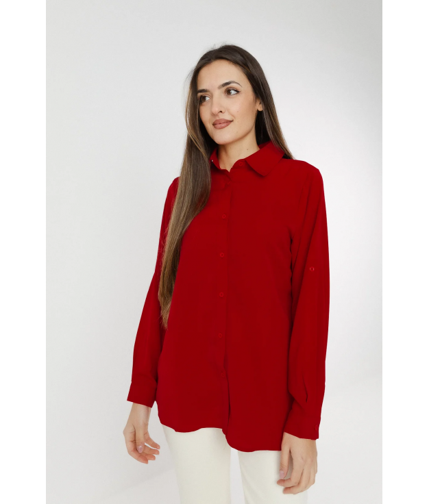 CHEMISE ONTARE - ROUGE