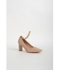 ZAPATO DE TACÓN MARLES - KAKI