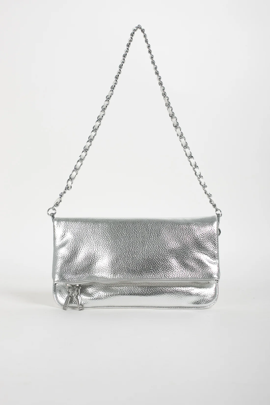 BOLSO BANDOLERA BILTAN - PLATA