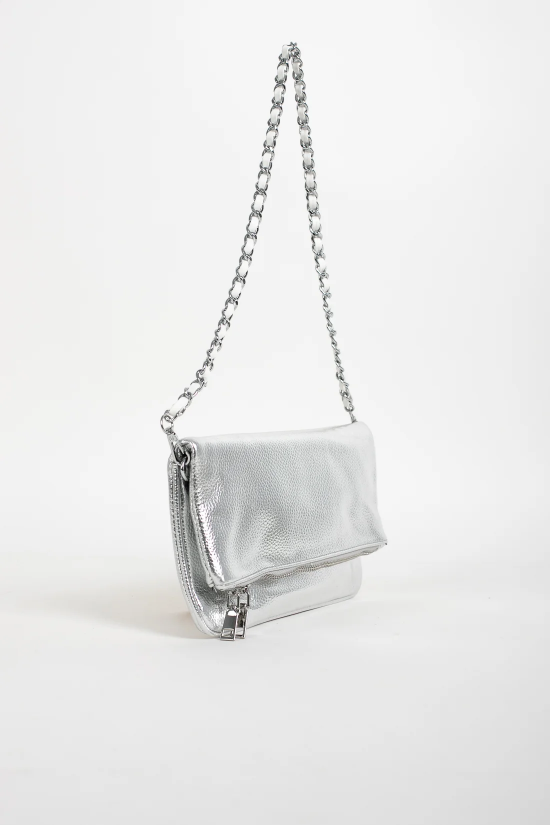 BOLSO BANDOLERA BILTAN - PLATA 2