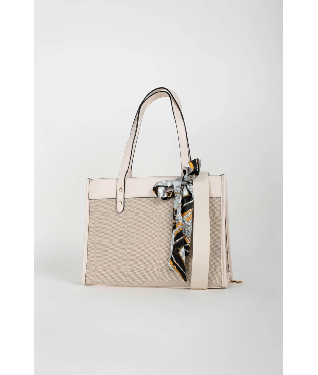 SAC À BANDOULIÈRE LYLIA - BEIGE