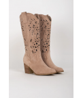 BOTA ALTA COWBOY NACO - ROSA