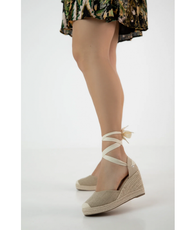 SILE WEDGE - KHAKI