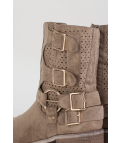 SAKER LOW BOOT - CAQUI