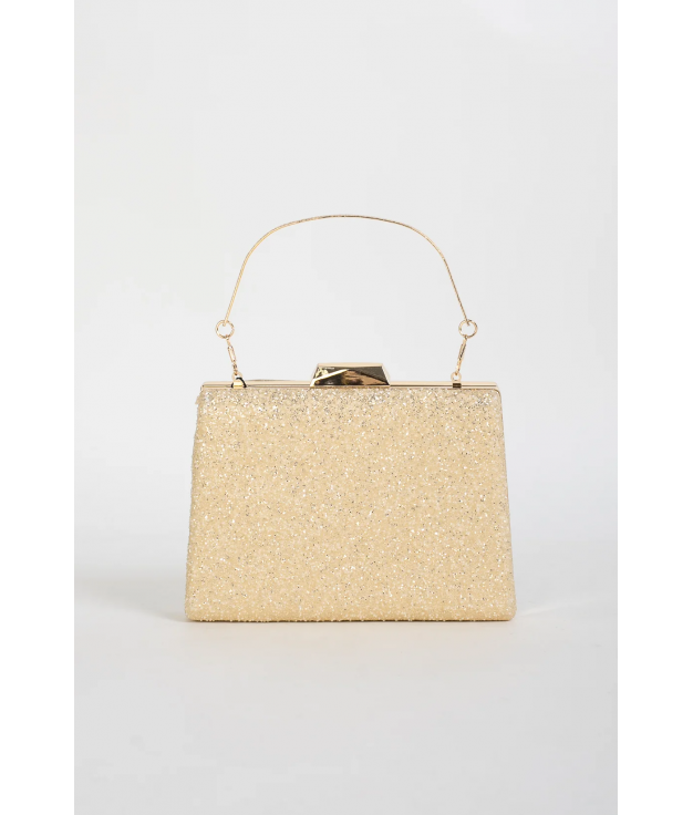 BOLSO CLUTCH  ALEYA - ORO