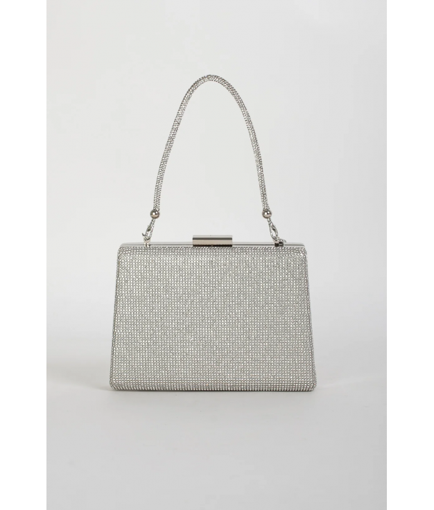 CLUCHT FREDA BAG - SILVER