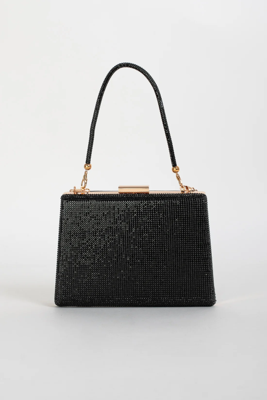 BOLSO CLUCHT FREDA - NEGRO