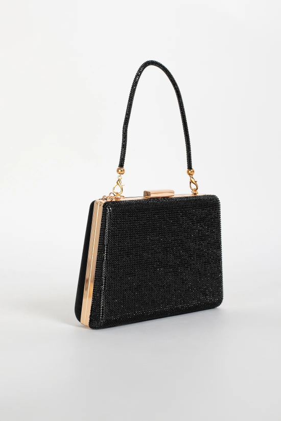 BOLSO CLUCHT FREDA - NEGRO 2