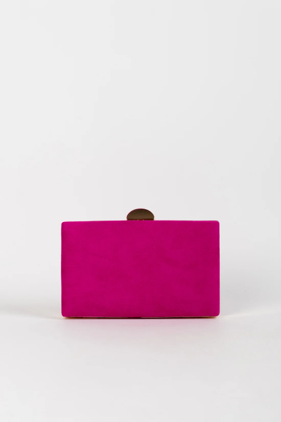 ANAR CLUTCH BAG - BOUGAINVILLEA