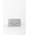 BOLSO DE MANO IDOR - PLATA