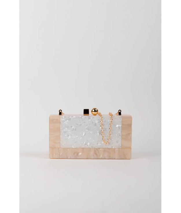 BOLSO CLUTCH ORE - BEIGE