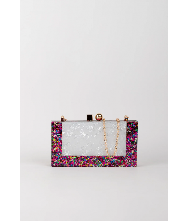 BOLSO CLUTCH ORE - BUGANVILLA