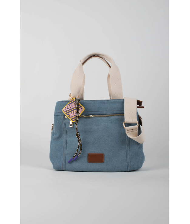 SAC À BANDOULIÈRE JURMI - DENIM CLAIR