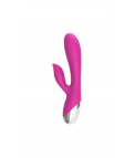 A-GUSTO VIBRADOR 10 FUNCIONES USB ROSA