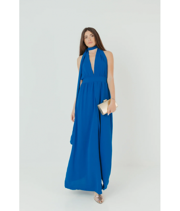 RONGE DRESS - KLEIN BLUE