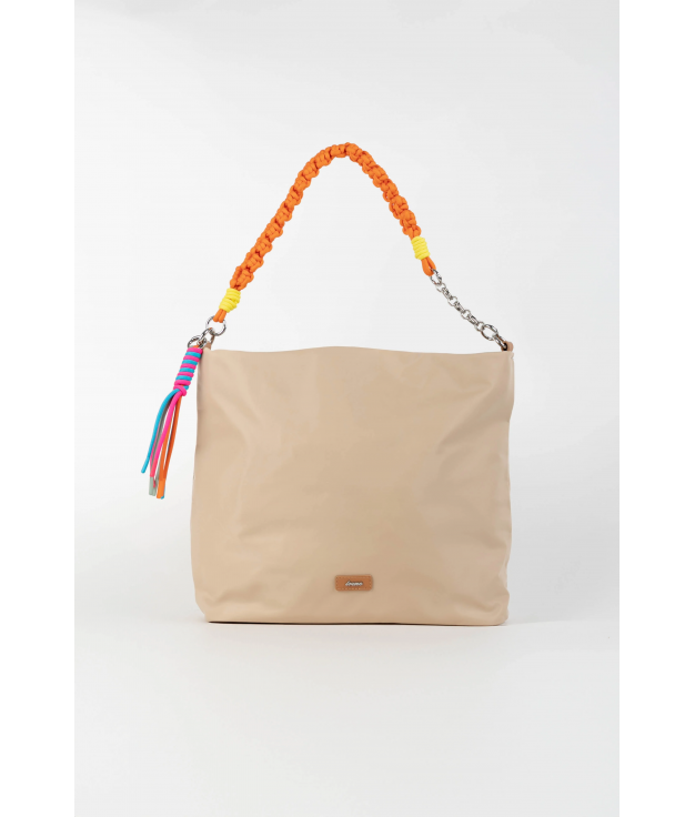 BOLSO BANDOLERA URVAL - BEIGE