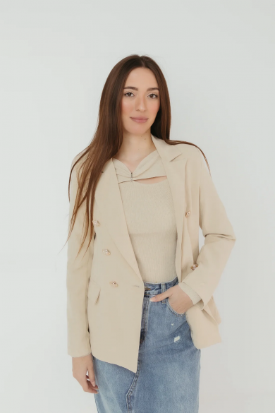 BLAZER KINARU - BEIGE 2