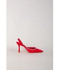 TALONS HAUTS BARNA - ROUGE