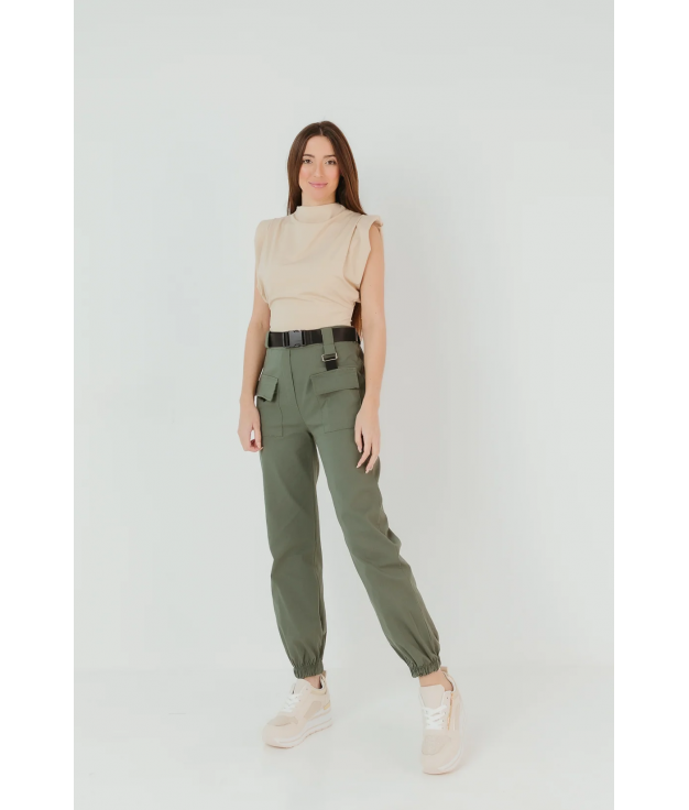 TORME TROUSERS - GREEN