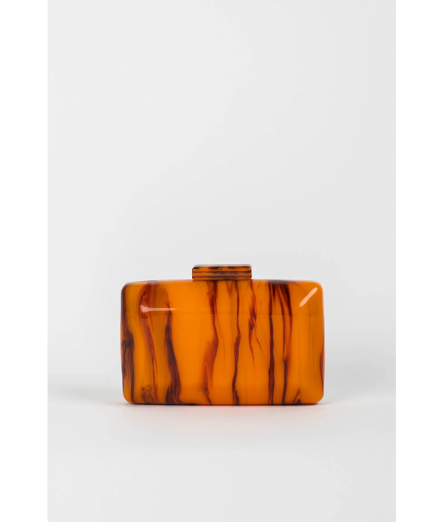 PERDES CLUTCH BAG - ORANGE