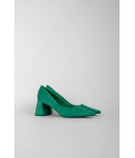 CHAUSSURE À TALON NIERE - VERT