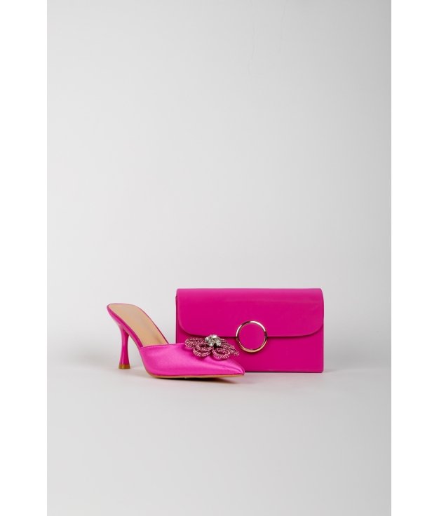 BOLSO DE MANO IDOR - FUCSIA