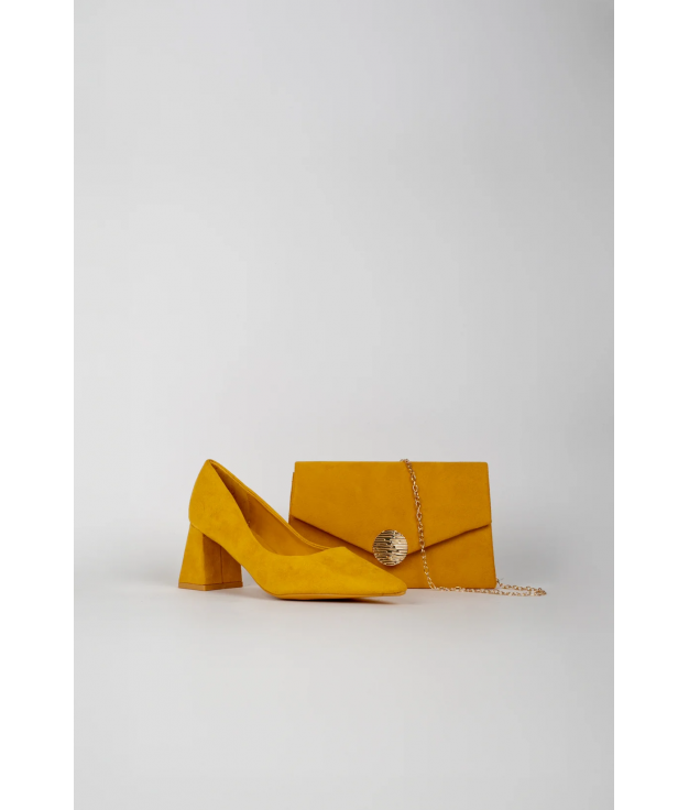 BOLSO DE MANO FISPE - AMARILLO