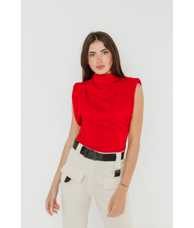 PERONE TOP - RED