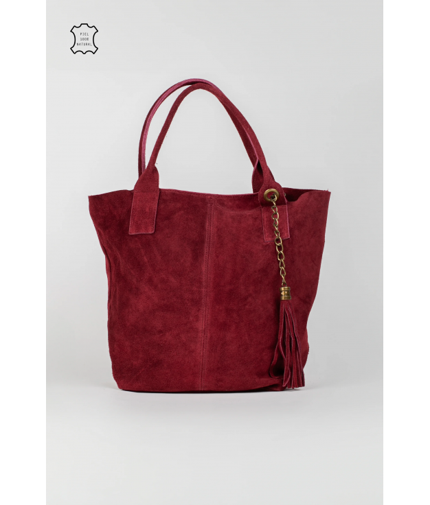 SAC EN CUIR MYKONOS - MARRON