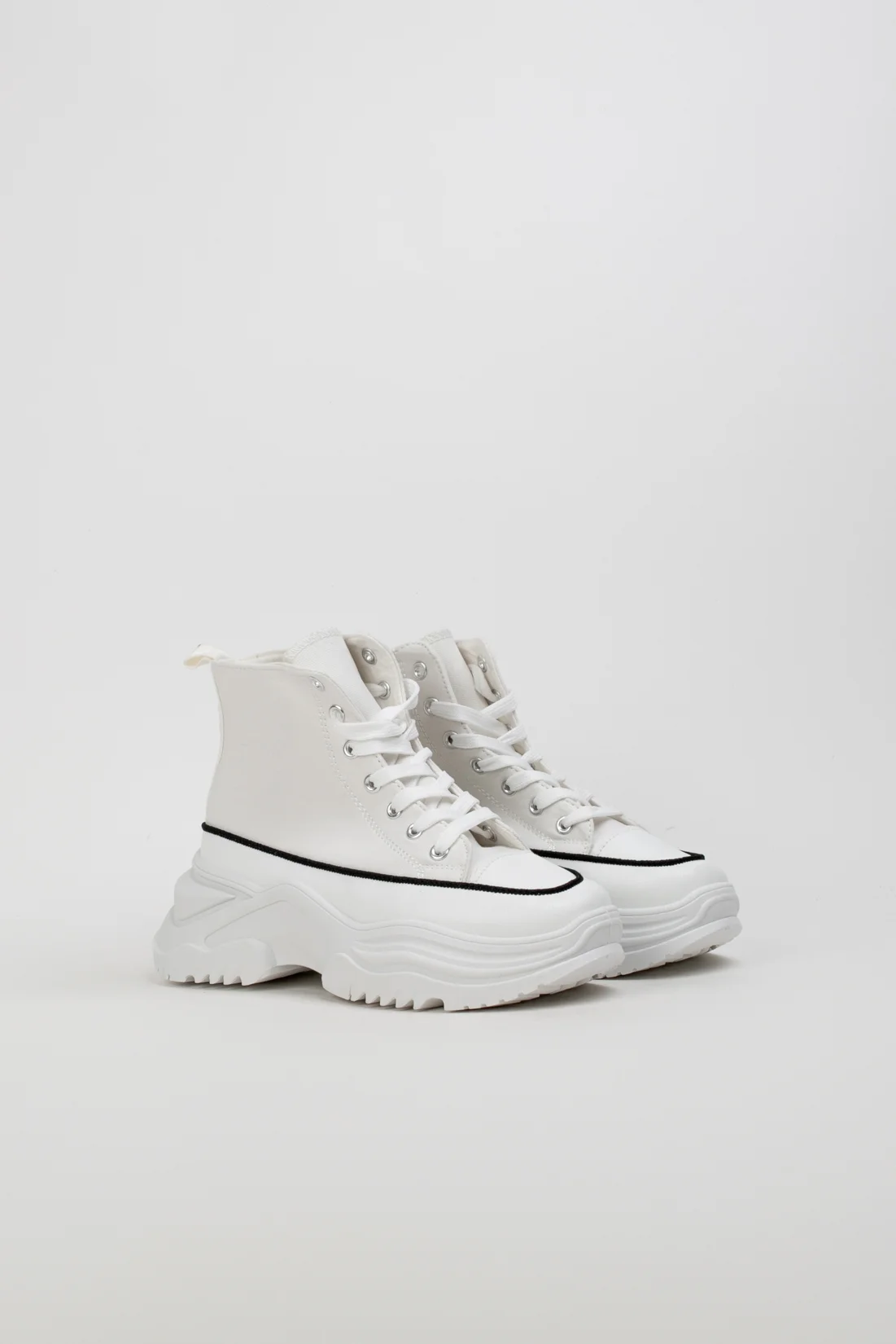 BETIER CASUAL SNEAKERS - WHITE