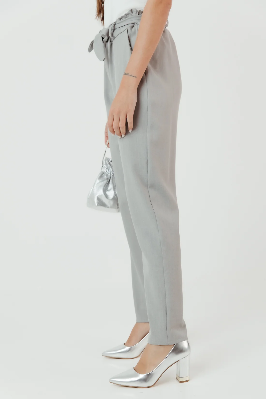 CRONTE TROUSERS - GREY