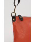 BOLSO DE PIEL IVANA - NARANJA