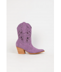 BOTA BAIXA DE COWBOY LERMEX - LILÁS