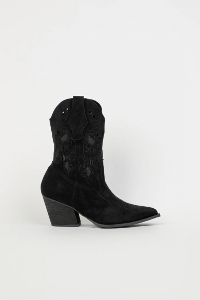 LERMEX COWBOY LOW BOOT - NOIR
