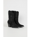 LERMEX COWBOY LOW BOOT - NOIR