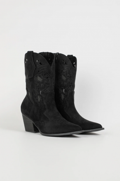 LERMEX COWBOY LOW BOOT - NOIR 2