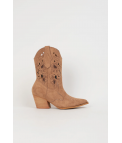 BOTA BAJA COWBOY LERMEX - MARRÓN