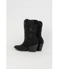 LERMEX COWBOY LOW BOOT - NOIR