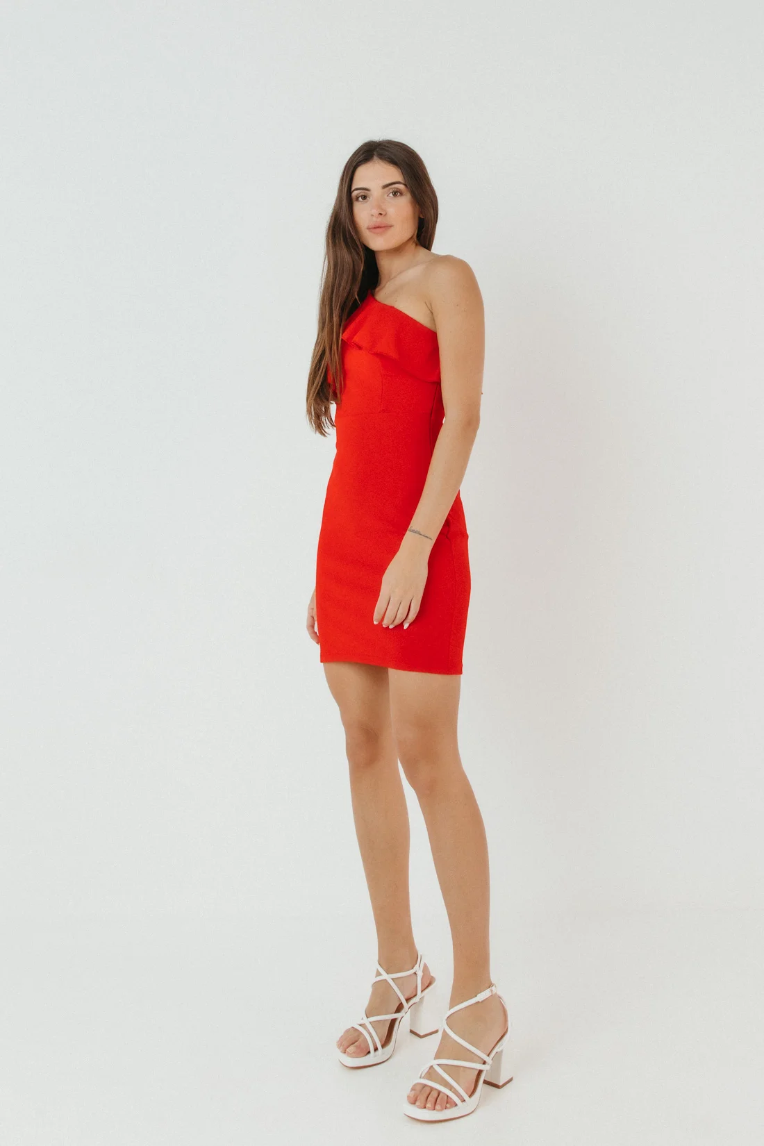 OPRES DRESS - RED