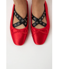 BALLERINE EDITH - ROUGE
