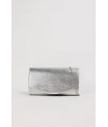 BOLSO DE MANO CORUL - PLATA