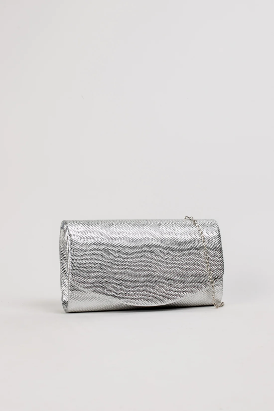 BOLSO DE MANO CORUL - PLATA 2