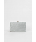 BOLSO CLUTCH TRIGOS - PLATA