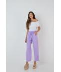 RENGO TROUSERS - LILAC