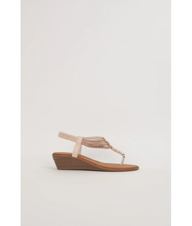 LESIAN WEDGE - BEIGE