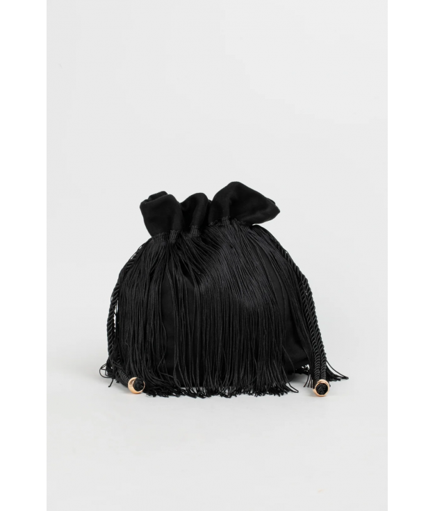 BOLSO BOMBONERA BURBU - NEGRO