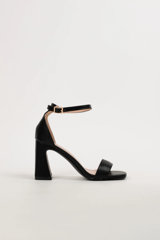 KULIA HEELED SANDAL - BLACK