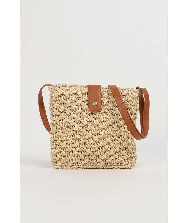 SAC À BANDOULIÈRE GAMAR - BEIGE