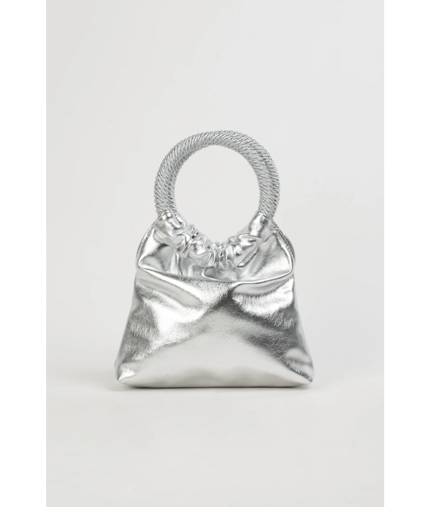 BOLSO DE FIESTA FRIMES - PLATA